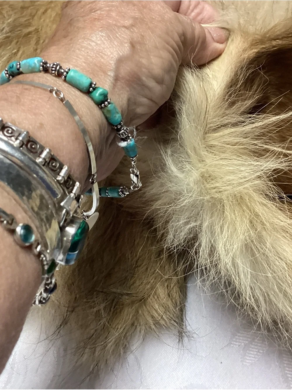 Fur Alaskan amazing vintage Mittens Gigantic sized must see ♥️♥️♥️♥️